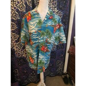 Hawaiian Shirt button up shirt